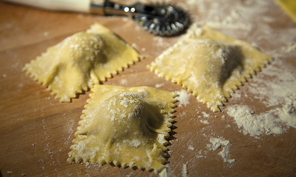 ravioli di borragine- il fornaio milano